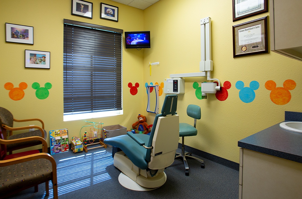 Dental exam room